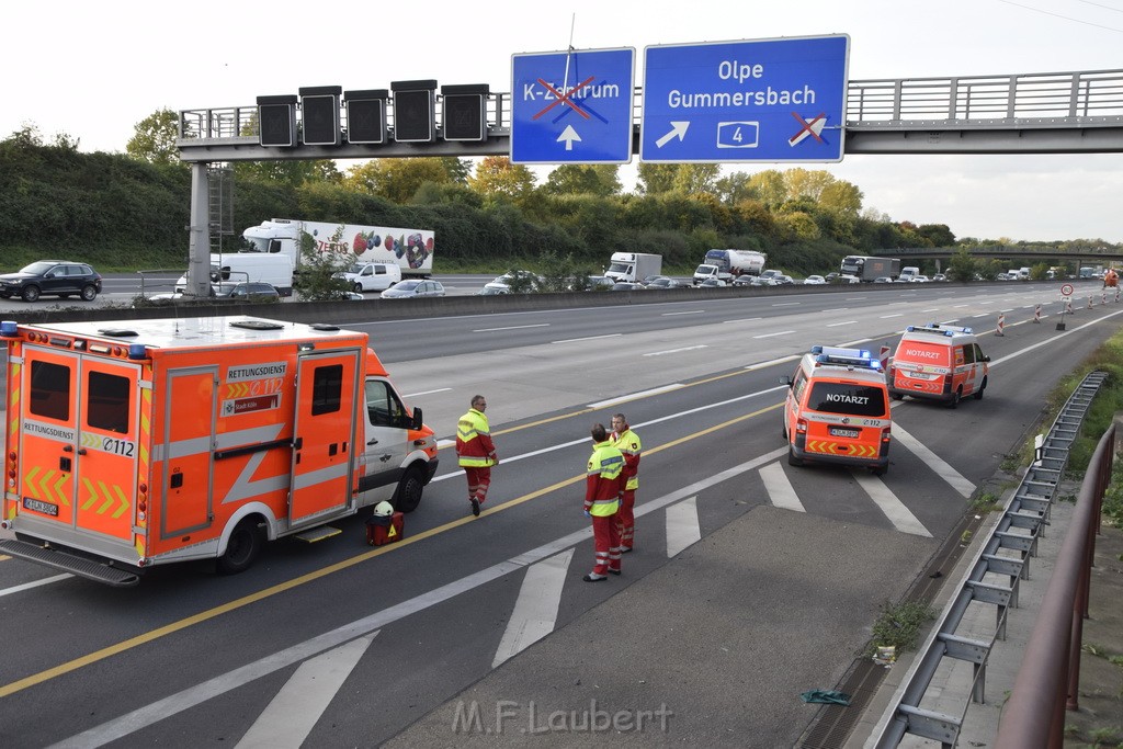 VU mehrere PKW A 3 Rich Oberhausen Hoehe AK Koeln Ost P057.JPG - Miklos Laubert